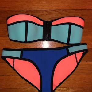 TRIANGL SWIMSUIT Zip Up Bikini